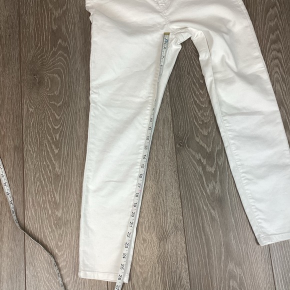 Artisan NY Jeans‎ Women's 4 Cream Light Wash High Rise Skinny Jeans - Picture 4 of 5